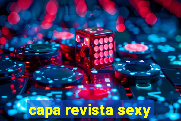 capa revista sexy